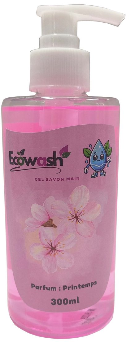 Gel savon main — Printemps